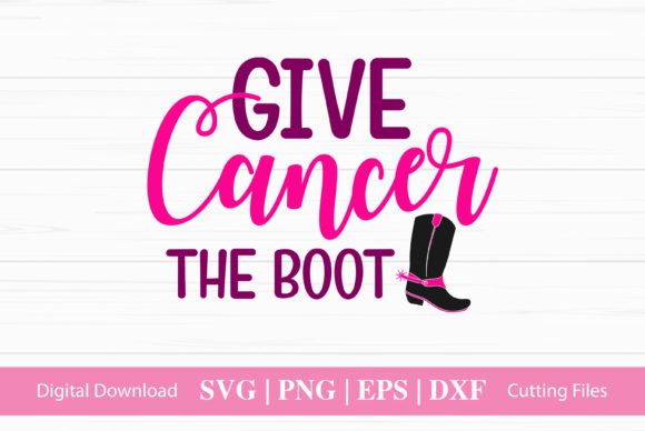 Give Cancer the Boot: Graphics & Crafts Asset Review