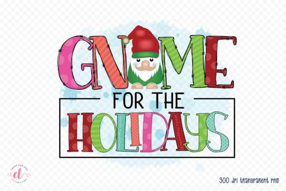 Gnome for the Holidays - Christmas PNG