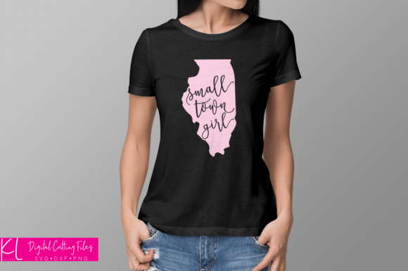 Illinois Small Town Girl Graphics and Crafts