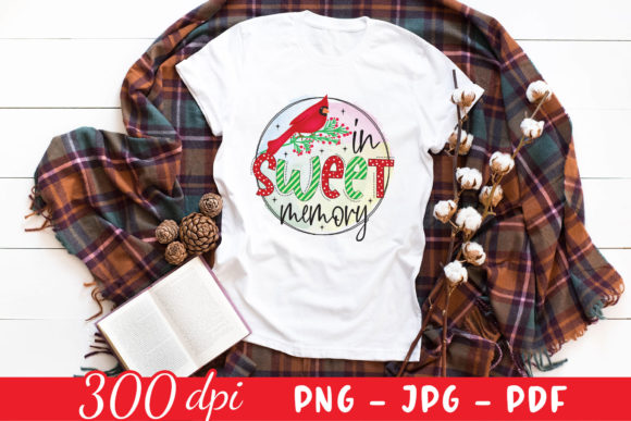 In Sweet Memory: Christmas Memorial Graphics for Crafts