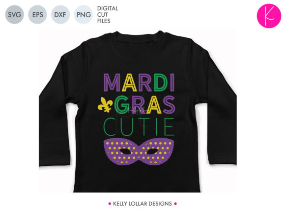 Mardi Gras Cutie: Graphics for Crafts