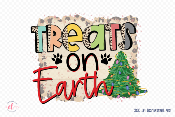 Treats on Earth PNG Christmas Dog PNG Graphics