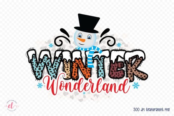 Winter Wonderland PNG: Graphics for Crafts Sellers